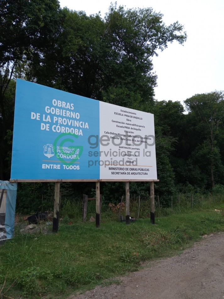  UNQUILLO 950 m2 con Luz, Agua y Escritura inmediata. ESCUCHAMOS TU OFERTA DE CONTADO 